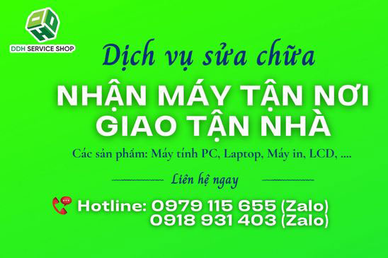 Dịch vụ sửa chữa laptop uy tín tại Biên Hòa