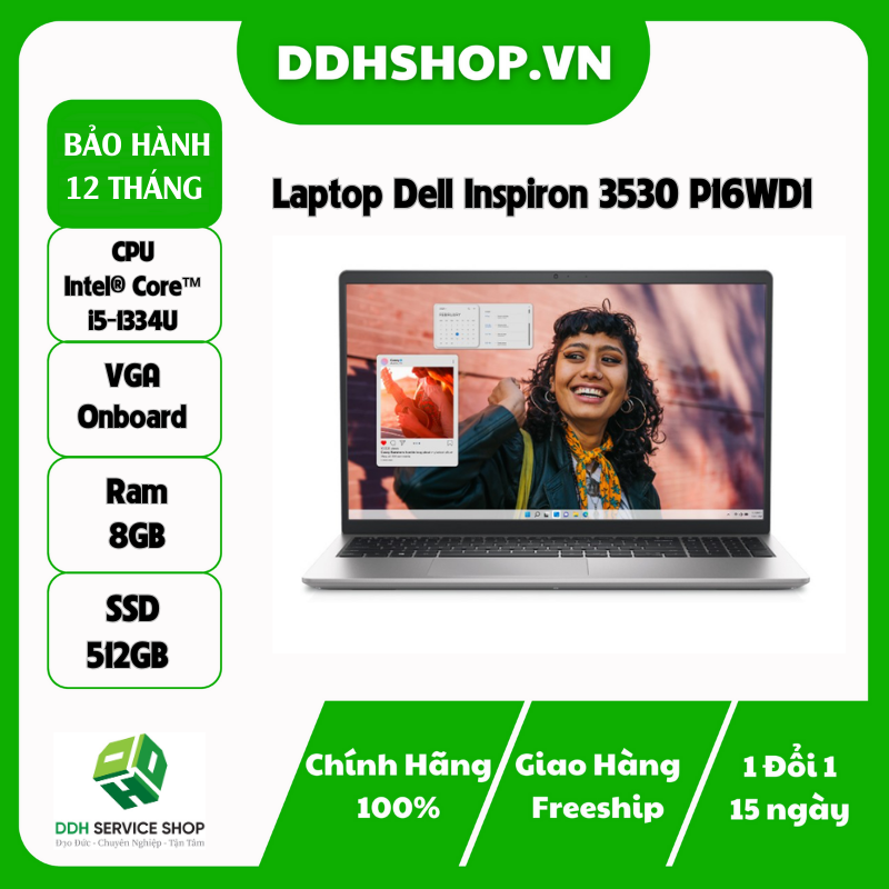 Laptop Dell Inspiron 3530 P16WD1