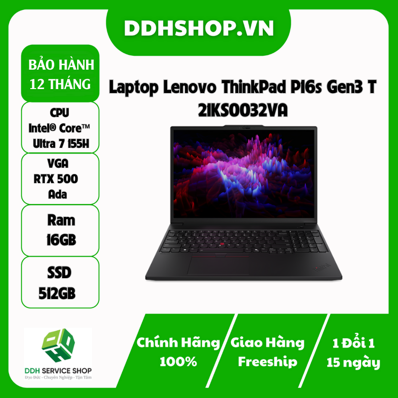 Laptop Lenovo ThinkPad P16s Gen3 T 21KS0032VA