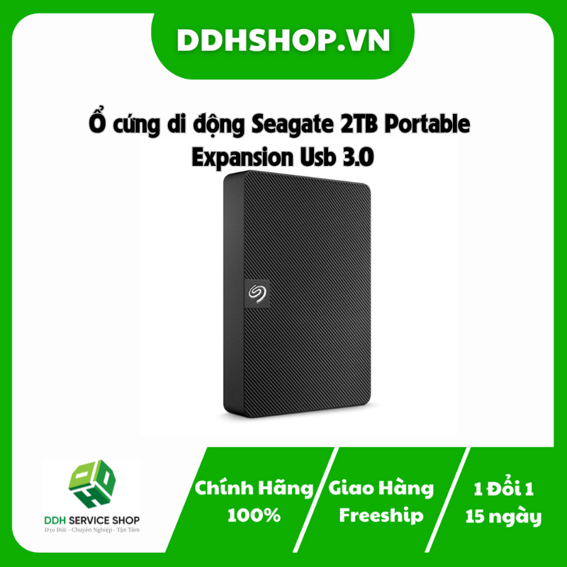 Ổ cứng di động Seagate 2TB Portable Expansion Usb 3.0