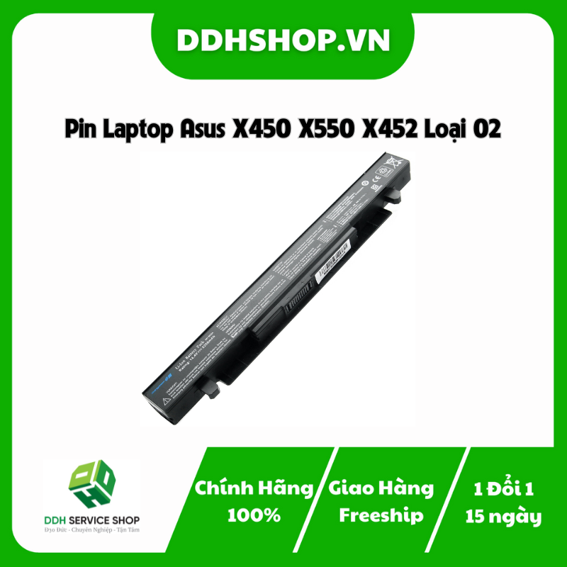 Pin Laptop Asus X450 X550 X452 Loại 02