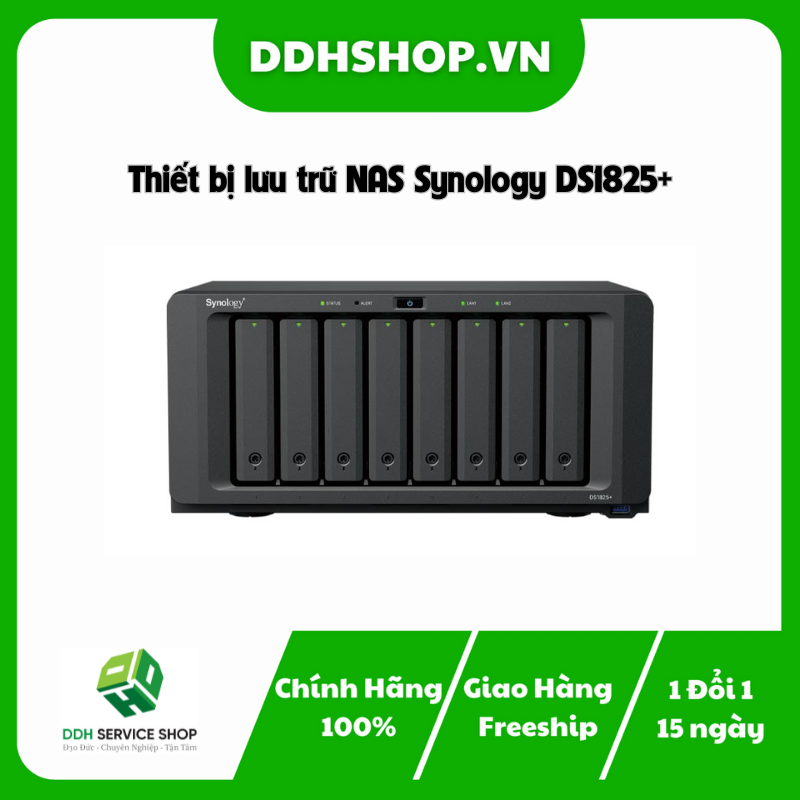Thiết bị lưu trữ NAS Synology DS1825+