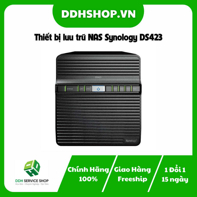 Thiết bị lưu trữ NAS Synology DS423