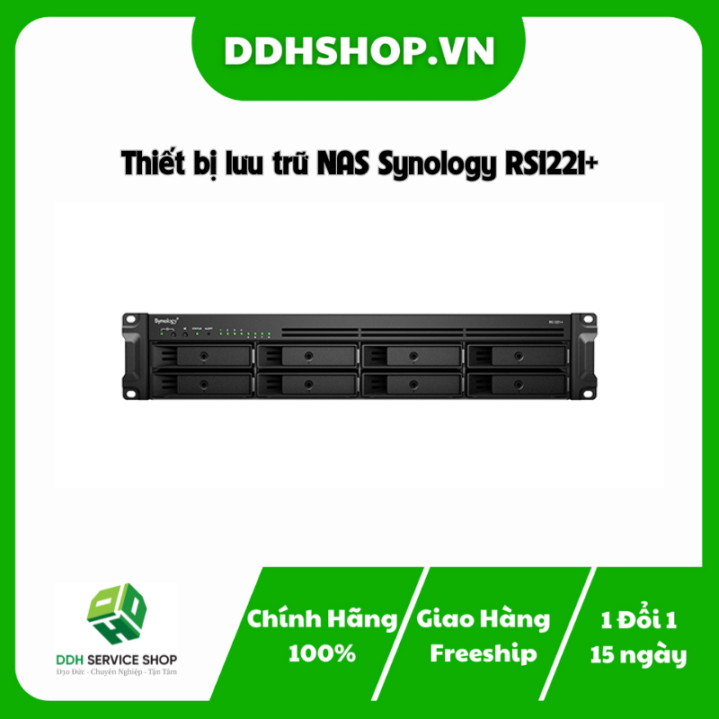 Thiết bị lưu trữ NAS Synology RS1221+