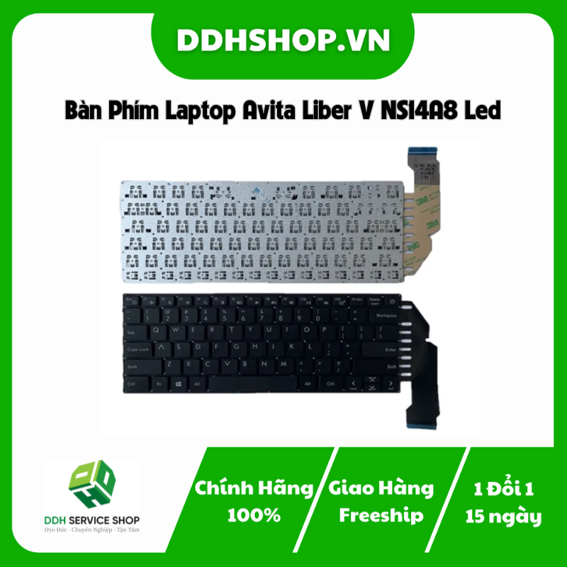 Bàn Phím Laptop Avita Liber V NS14A8 Led