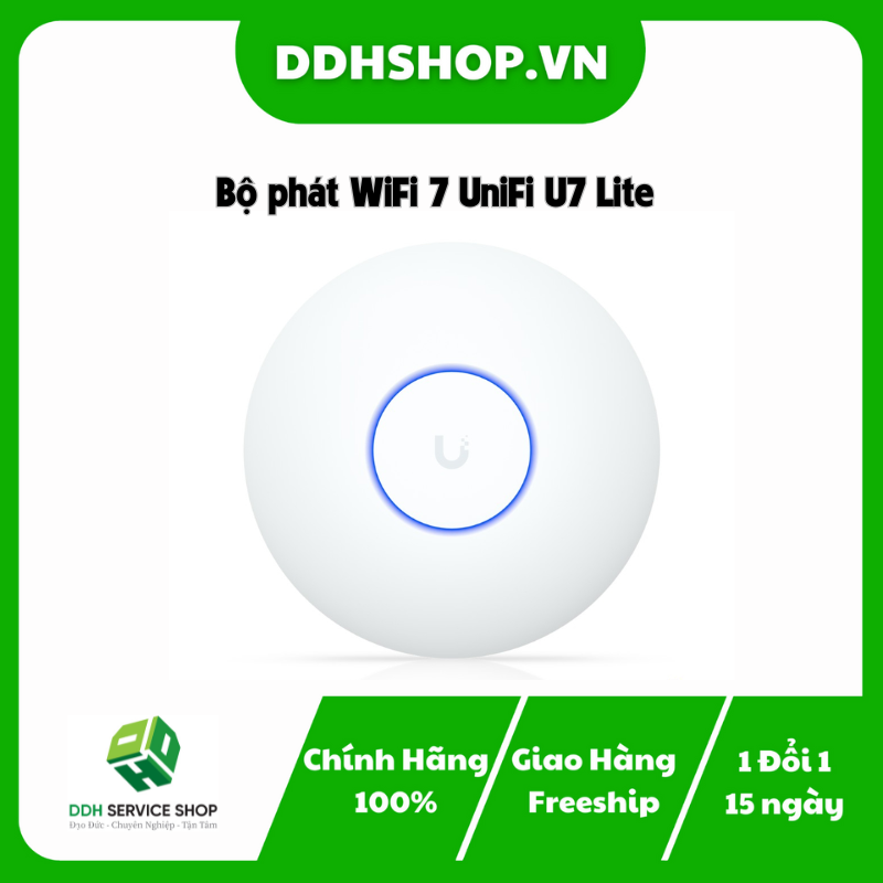 Bộ phát WiFi 7 UniFi U7 Lite