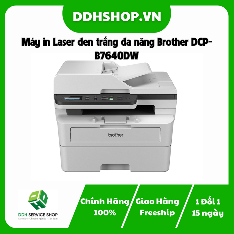 Máy in Laser đen trắng đa năng Brother DCP-B7640DW